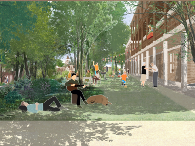 3D-beeld plannen Wilgenhofpark